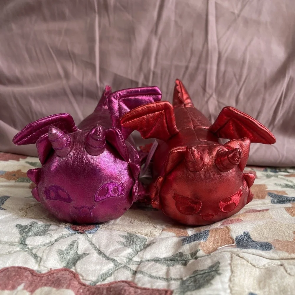Aphmau‎ MeeMeows Gemstone Dragons Ruby Rose Quartz Dragon Cat 6